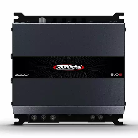 Kompakti 3000w autovahvistin subwoofer käyttöön - Autovahvistimet, kaiutinvahvistimet - 7898644529918 - 2