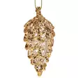 Lasikäpy 6cm kupari kimalle - Kuusenkoristeet - 6412740135548 - 1