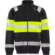 High vis collegetakki 7531 gkc neonkeltainen musta -  -  - 1