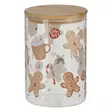 Lasipurkki pipari bambu kansi - Keittiö - 8721461020308 - 1