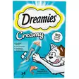 Dreamies creamy pehmeä kissanherkku annospussi lohen makuisena - Kissan makupalat ja herkut - 4008429151248 - 1