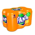 Fanta appelsiini 0,33l x 6 pakkaus - Virvoitusjuomat  - 6415600549578 - 1