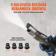 Hiekkapuhalluslaite 40l suutin esittelykuvassa - Hiekkapuhallus ja soodapuhallus - 6438471033458 - 9