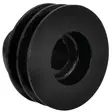Hihnapyörä 95mm kahden hihnan - Oksasilppurin ja kantojyrsimen varaosat - 6438471346848 - 2