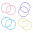 Pastellinsävyiset ponnarit - Hiuslenkit, pinnit ja korut - 6410416207988 - 2