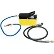 Hydraulipumppu jalkakäyttöinen - Hallitunkit, pullotunkit ja autopukit - 6430074694258 - 1