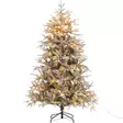Joulukuusi 180 cm huurreoksilla ja led valoilla - Joulukuuset - 6410416508658 - 1