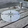 Ilmansuunnat merkki terassille tai laiturille - Puutarhapatsaat - 6410416532028 - 2