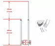 Lineaarimoottori 1500N 450mm - Sähkövaihtomoottorit ja varaosat - 6419774001528 - 1