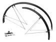 Lokasuojapari 28" CAVO aisallinen mattamusta 35mm - Polkupyörän lokasuojat ja ketjusuojat - 7332440777468 - 1