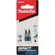 Kaksi makita torx t15 ruuvikärkeä teräksisestä materiaalista - Porakoneen kärjet - 088381532938 - 3