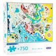 Palapeli 750 palaa muumipeli 43cm x 55cm - Pulmapelit ja lautapelit - 6416550855368 - 1