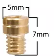 Pääsuutin Keihin 92 #92 M4 - Crossin ja mopon suuttimet - 4250362439888 - 2