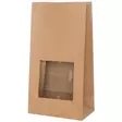 Paperipussi ikkunalla 24 x 14 x 45 cm 5 kpl - Paketointi - 6410416220918 - 1