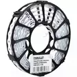 Reikänauha 25x1,0mm galvanoitu valkoinen kiinnitysvanne rullassa - Kulmaraudat ja kiinnityslevyt - 6438152035368 - 1