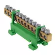PE-kisko 12x16mm vihreä - Sähkökeskustarvikkeet ja sulakkeet - 6438140939128 - 2