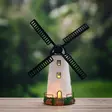 Aurinkokennolla toimiva tuulimylly koriste pihalle - Puutarhapatsaat - 6410416534268 - 2