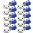 rengasliittimet M6 6,4mm 10kpl sininen - Abikot - 6438255200168 - 1