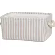 Tukeva kangaskori säilytykseen beige - Sisustuskorit - 6410416466378 - 1
