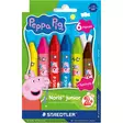 Staedtler pipsa possu vahaliidut 6 kpl - Tussit, kynät ja kynäharpit - 4007817179598 - 1