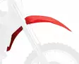 Takalokasuoja Honda CRF250/450 14-17 punainen - Motocrosspyörien takalokasuojat - 6438471307528 - 3