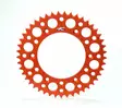 Takaratas Renthal SX+F 90- HVA 14- 50T GP Oranssi - Motocrossin ja enduron takahammasarattaat - 5026190068168 - 2