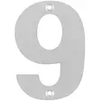 Talonumero 9 hopea - Talonumerot - 6410416567198 - 2