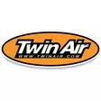 Twin air oval tarra 81x42 mm - Crossipyörän ja mopon tarrat  - 10112438 - 1