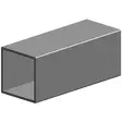 Teräsputki neliö 40x40x1,5x2000mm - Teräsputket - 6418914793538 - 1