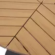 gävle puutarhapöytä pyöreä, polywood-lankkupöytä - Terassikalusteet - 5709386493578 - 3