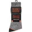 harmaat työsukat black and decker - Työsukat ja muut asusteet - 3614001002238 - 2