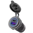 Usb pistorasia usb c ja usb a - Tupakansytytyspistokkeet ja laturit - 6438471350258 - 1