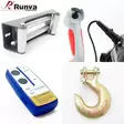iso vinssi 12V vaijerilla runva - Mönkijän vinssit - 6438471008708 - 5