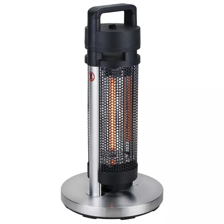 Terassilämmitin 1200w thermal plus black, siirrettävä - Terassilämmittimet - 6418536015018 - 1