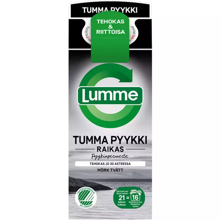 Lumme tumma pyykki raikas 750 ml tummille pyykeille ja farkuille - Pyykinpesuaineet - 7046110322178 - 1