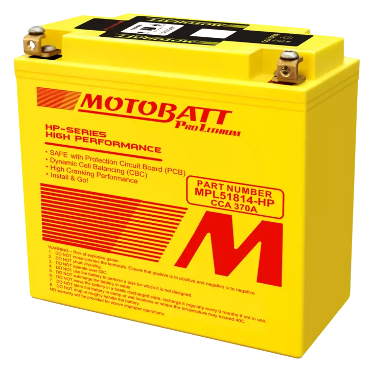 Akku Motobatt MPL51814-HP 14Ah LiFePO4 - LifePO4-akut - 6947312406158 - 2
