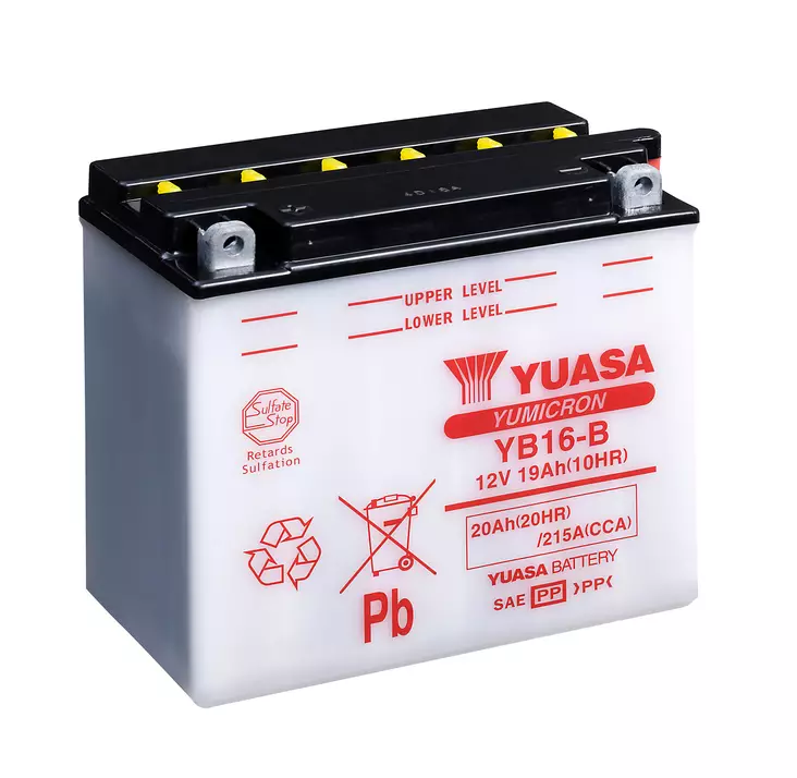 Akku Yuasa YB16-B (CP) - Pienkoneakut 10-30Ah - 5050694032288 - 2
