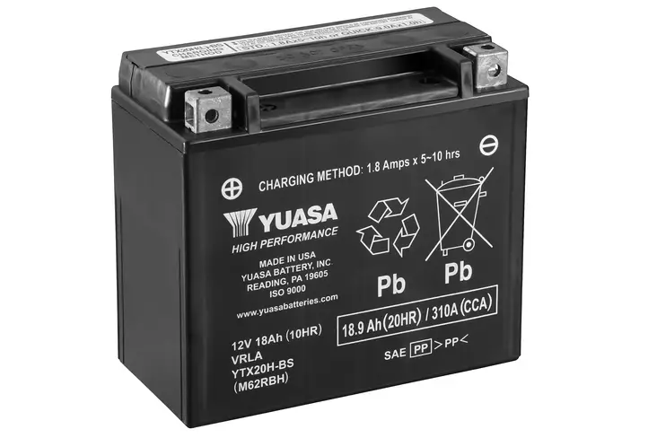 Akku Yuasa YTX20H-BS 12V 18Ah - Pienkoneakut 10-30Ah - 048493625058 - 2