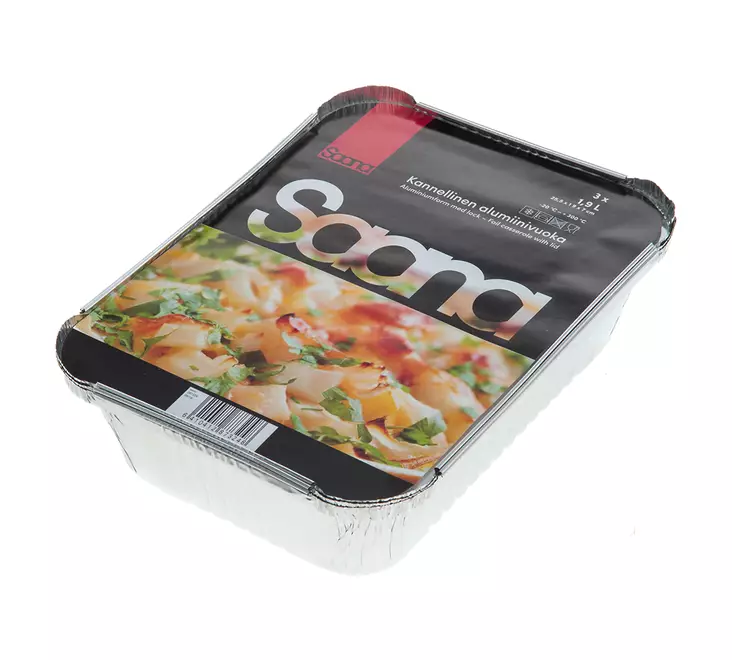 foliovuoka kannella 1,9l - Padat ja vuoat - 6410412873248 - 1