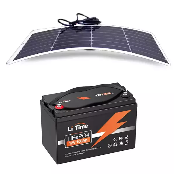 Aurinkopaneeli asuntoautoon lifepoakulla - Caravan Aurinkopaneelit - 6438471354508 - 1