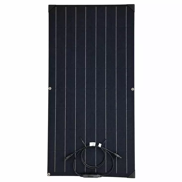Taipuisa aurinkopaneeli veneen katolle 100w - Caravan Aurinkopaneelit - 6438471351798 - 1