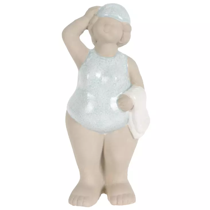 Posliini nainen uimari 1 - Koriste-esineet - 8720573993098 - 1