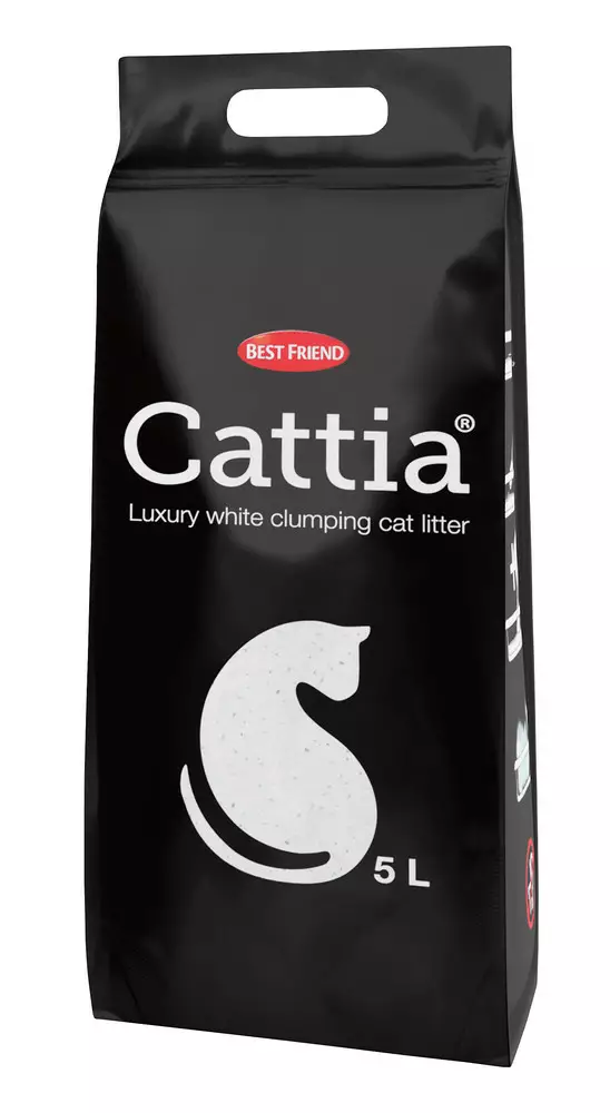 kissanhiekka cattia 5L - Kissan terveydenhoito ja hygienia - 5700551260308 - 1