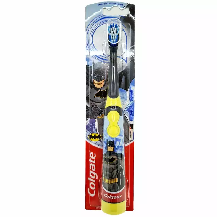 Colgate batman lasten sähköhammasharja tekee hampaidenpesusta hauskaa ja tehokasta - Hammasharjat ja sähköhammasharjat - 8718951249608 - 1