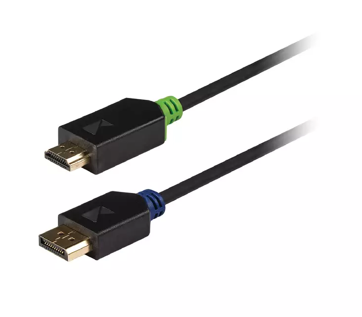 hdmi kaapeli display port - HDMI-, USB- ja datakaapelit - 5412810263868 - 2