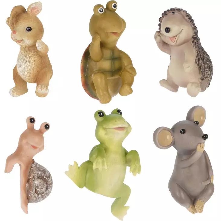 Ruukkukoriste eläinpatsas lajitelma - Puutarhapatsaat - 8720573977128 - 1