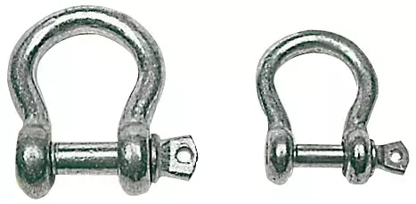 Galvanisoitu keula sakkeli 8mm - Vene sakkelit, kiinnityshaat ja koussit - 8033137080388 - 1