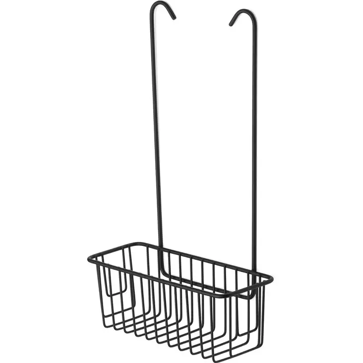 Habo azalea lankahylly single 150 160 musta ruostumatonta terästä - Kylpyhuonetarvikkeet - 7317900300738 - 1