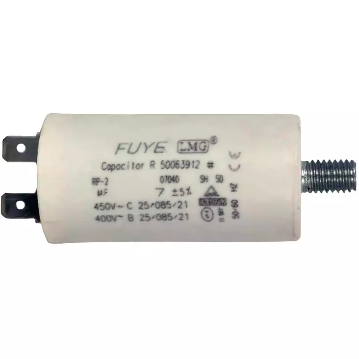 Hallilämmittimen kondensaattori 7 uf m8 kierteellä - Hallilämmittimen varaosat - 6438471347258 - 1
