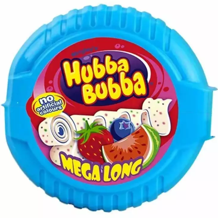 Hubba bubba bubble tape vesimeloni purukumi 56 g - Pastillit ja purukumit - 4009900406918 - 1